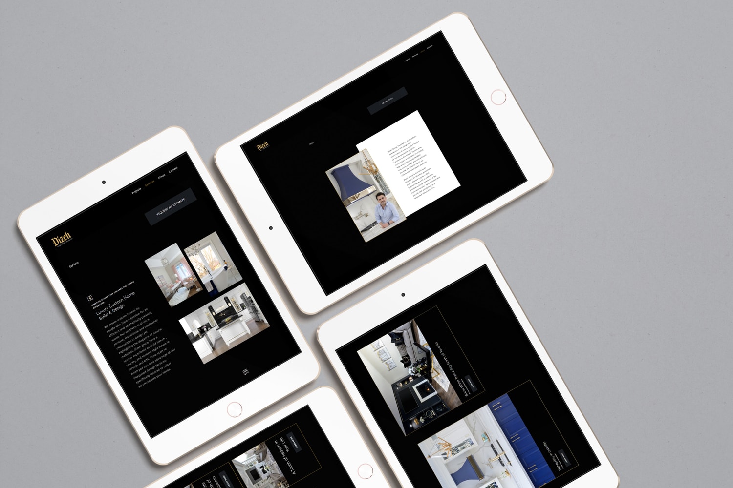 Dizeh-group-ipad-view
